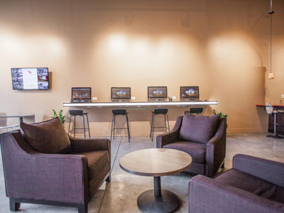 downtown office lounge seating