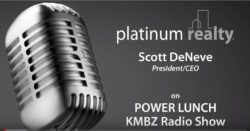 Power Lunch radio show header