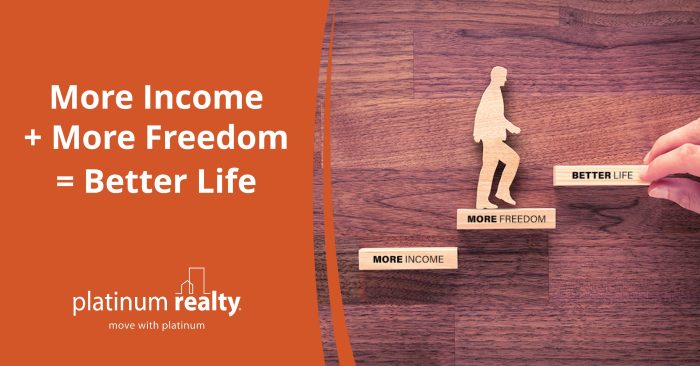 More Income + More Freedom = Better Life