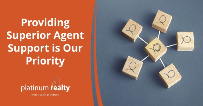 Providing Superior Agent Support Is Our Priority