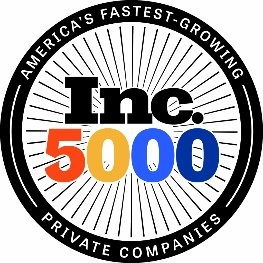 inc 5000's fastest growing private companies logo